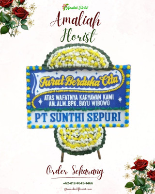 Papan Bunga Duka di Nusa Penida